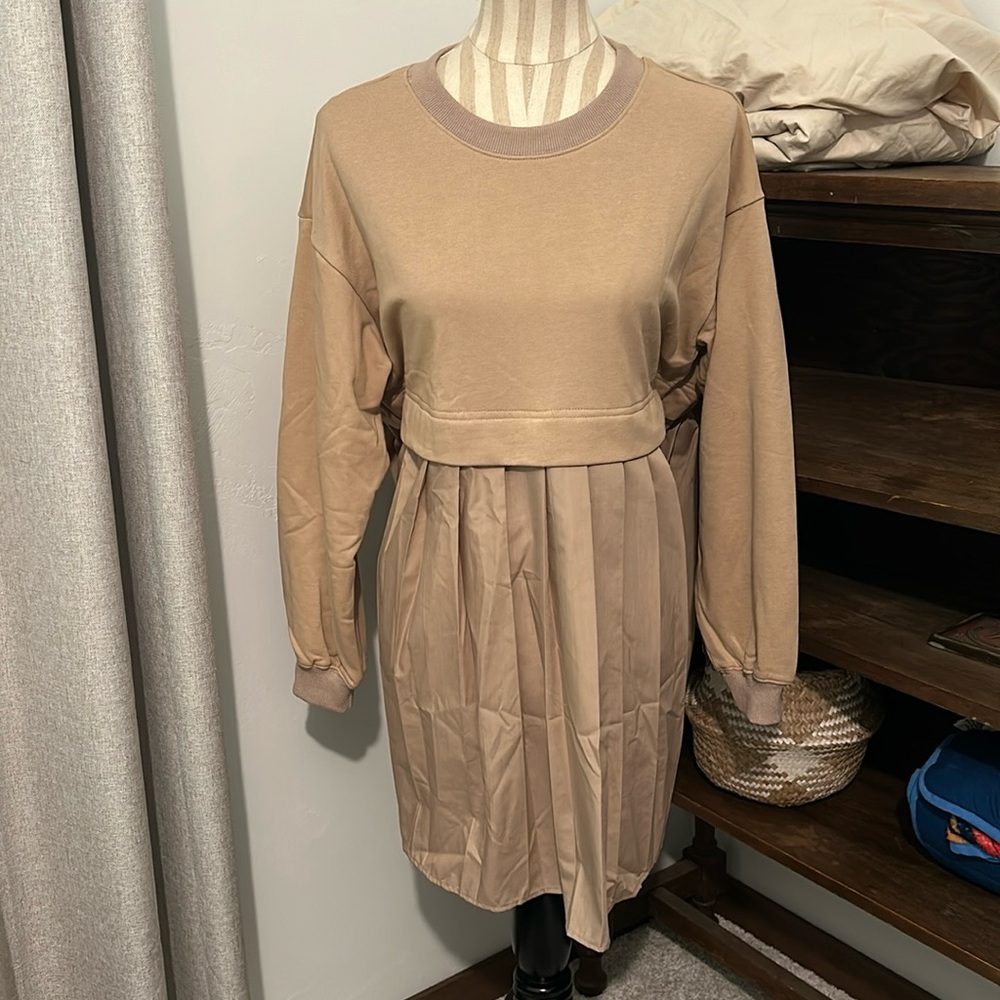 Tan Dress